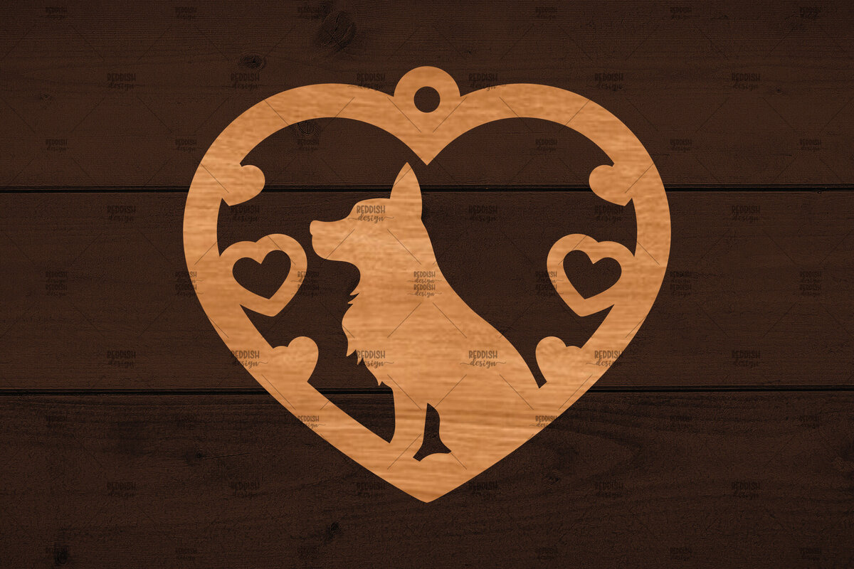 Σετ των 2 Intra απο ξύλο plywood  Χρώμα wenge 3mm-4mm πάχος - Στολίδι σκύλου , Δίασταση 6x6 cm INTRAFABR-117332907