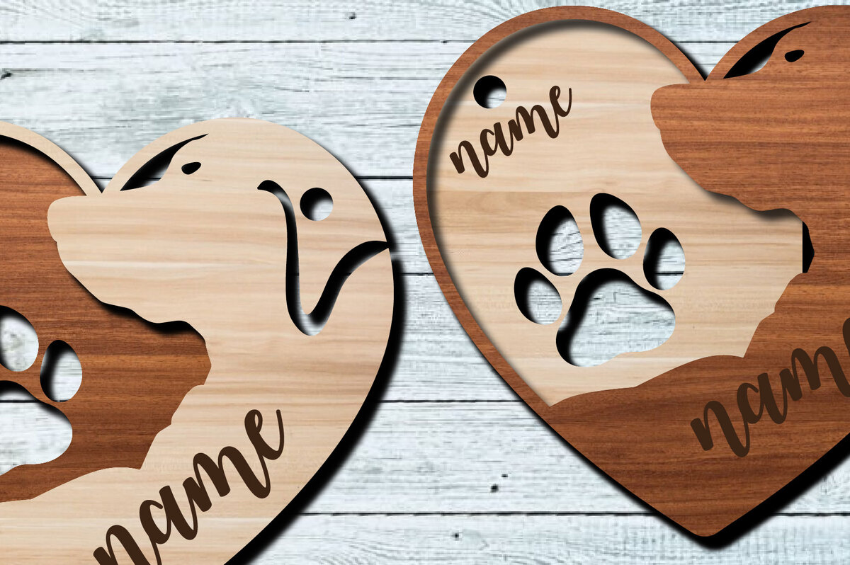 Intra απο ξύλο plywood  Χρώμα wenge 3mm-4mm πάχος - με κλειδαριές καρδιών ποδιών σκύλου Δίασταση 20x20 cm INTRAFABR-104535487