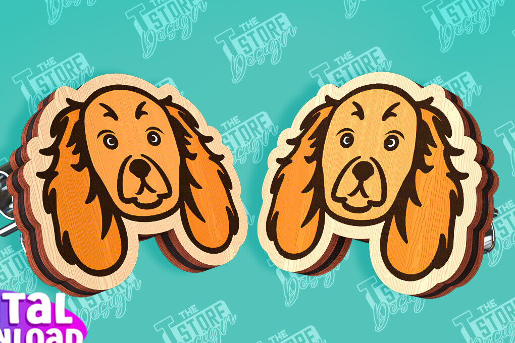 Σετ των 3 Intra απο ξύλο plywood  Χρώμα wenge 3mm-4mm πάχος - Πρότυπα κοπής με λέιζερ σκουλαρίκια με καρφιά σκύλου Δίασταση 3x3 cm INTRAFABR-90727501