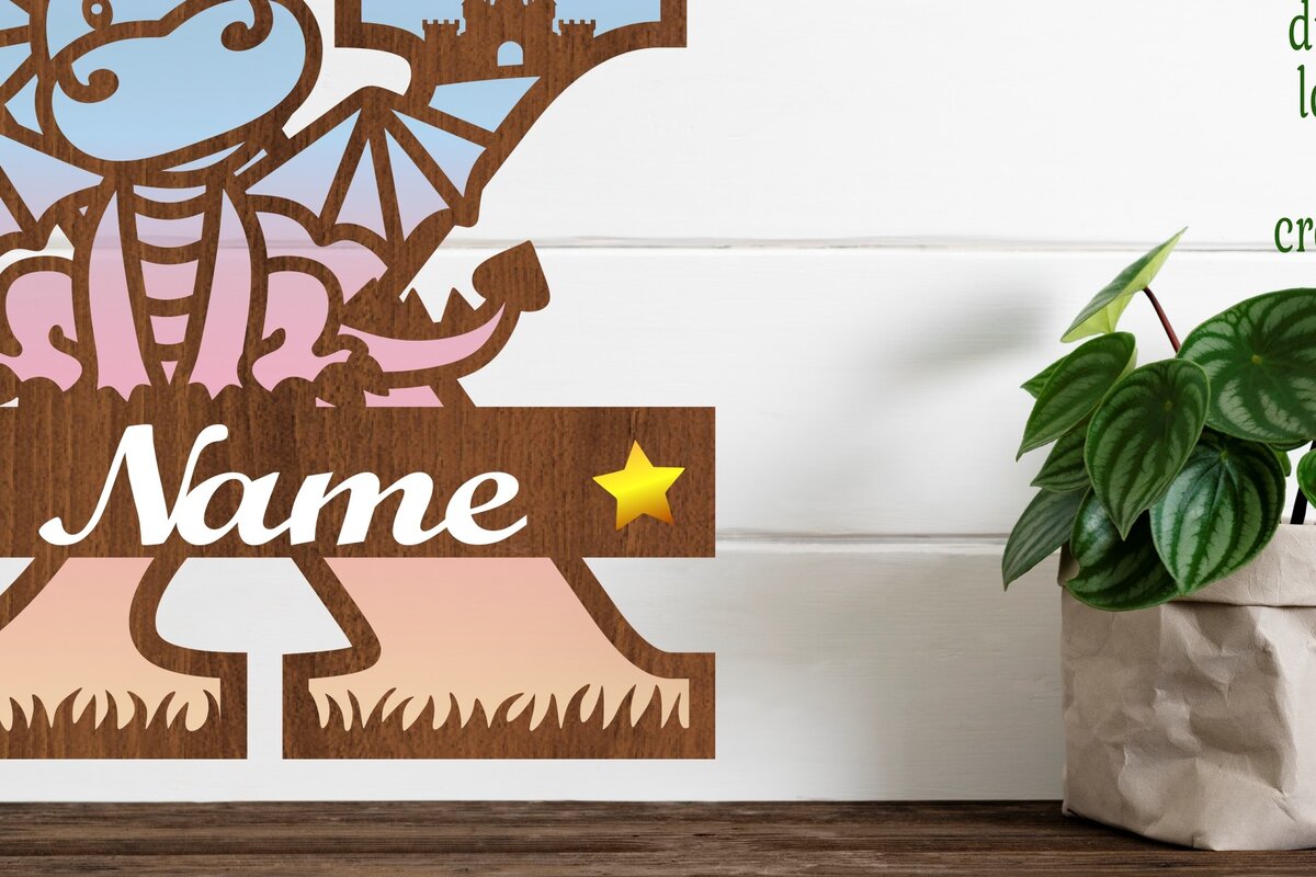 Intra απο ξύλο plywood  Χρώμα wenge 3mm-4mm πάχος - Δράκος κεφαλαίο μονόγραμμα Letter X Cut Δίασταση 30x20 cm INTRAFABR-108175251