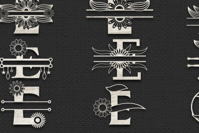 Intra απο ξύλο plywood  Χρώμα wenge 3mm-4mm πάχος - E Αλφάβητο μονόγραμμα γράμμα Κοπή χαρτιού Δίασταση 30x20 cm INTRAFABR-102541580