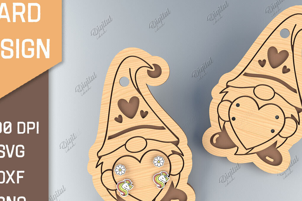 Σετ των 3 Intra απο ξύλο plywood  Χρώμα wenge 3mm-4mm πάχος - Κάρτα σκουλαρίκι . 3D Layared Card Laser Δίασταση 3x3 cm INTRAFABR-80759943