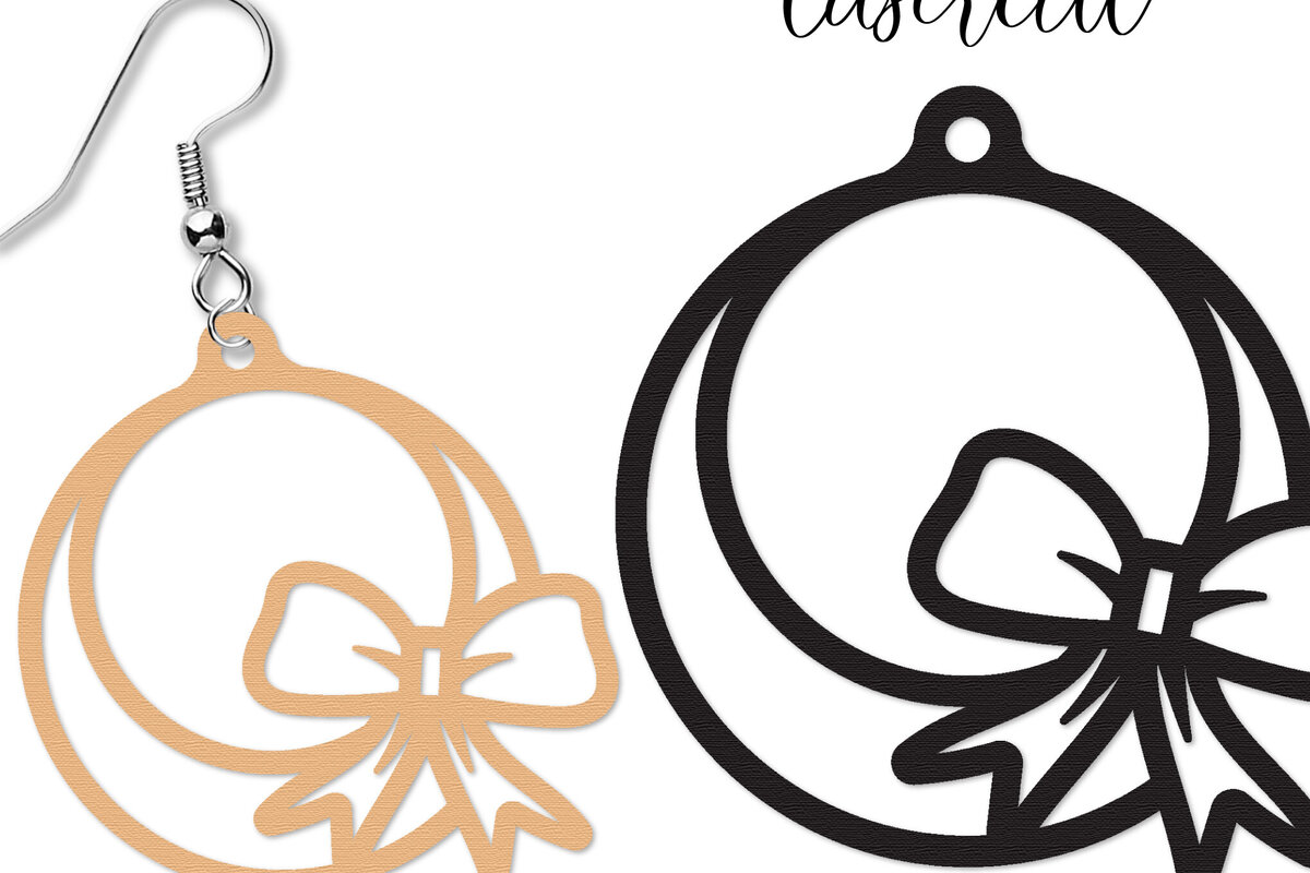 Σετ των 3 Intra απο ξύλο plywood  Χρώμα wenge 3mm-4mm πάχος - Σκουλαρίκι Δίασταση 3x3 cm INTRAFABR-110655010