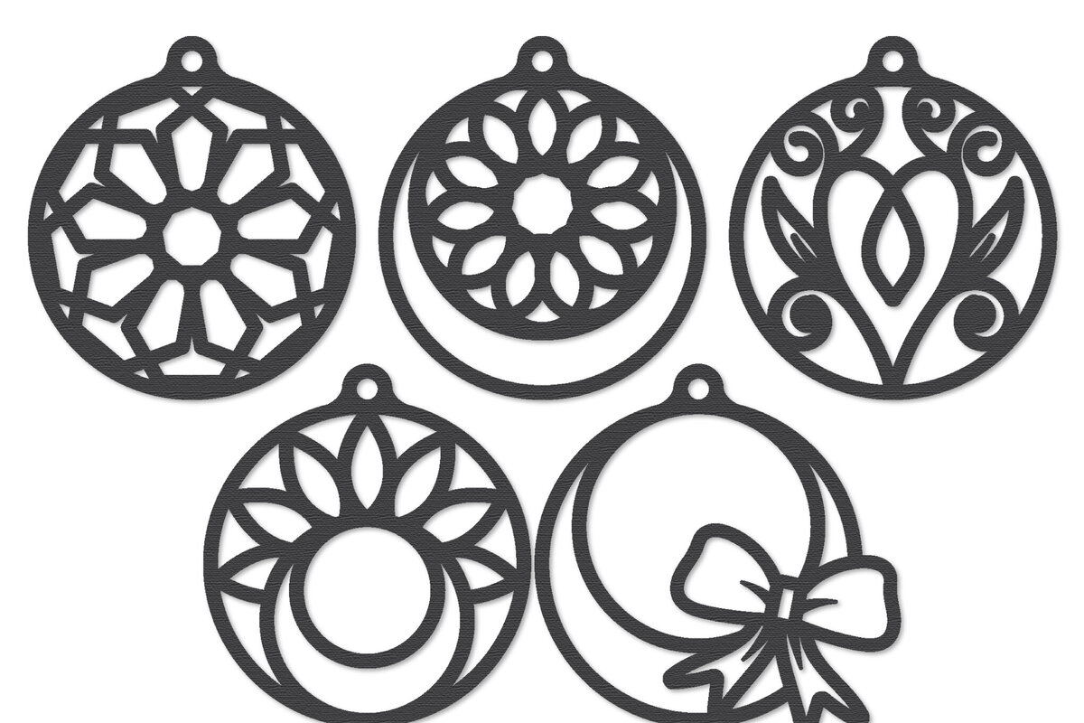 Σετ των 3 Intra απο ξύλο plywood  Χρώμα wenge 3mm-4mm πάχος - Σκουλαρίκι Δίασταση 3x3 cm INTRAFABR-110654949