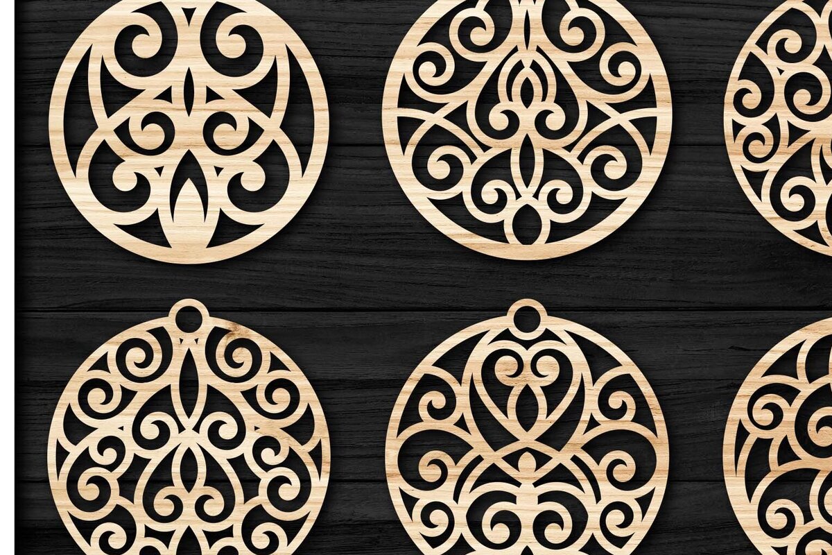 Σετ των 3 Intra απο ξύλο plywood  Χρώμα wenge 3mm-4mm πάχος - Σκουλαρίκια Κοσμήματα Bundle 38 Δίασταση 3x3 cm INTRAFABR-120693171