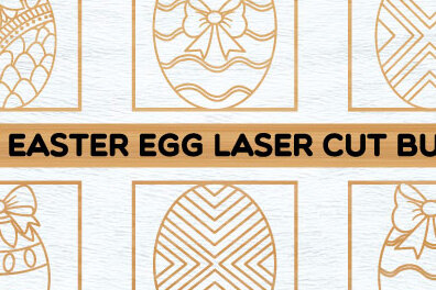 Intra απο ξύλο plywood  Χρώμα wenge 3mm-4mm πάχος - Πασχαλινό 6 Σετ Αυγού με λέιζερ Cut File Δίασταση 40x50 cm INTRAFABR-119764593