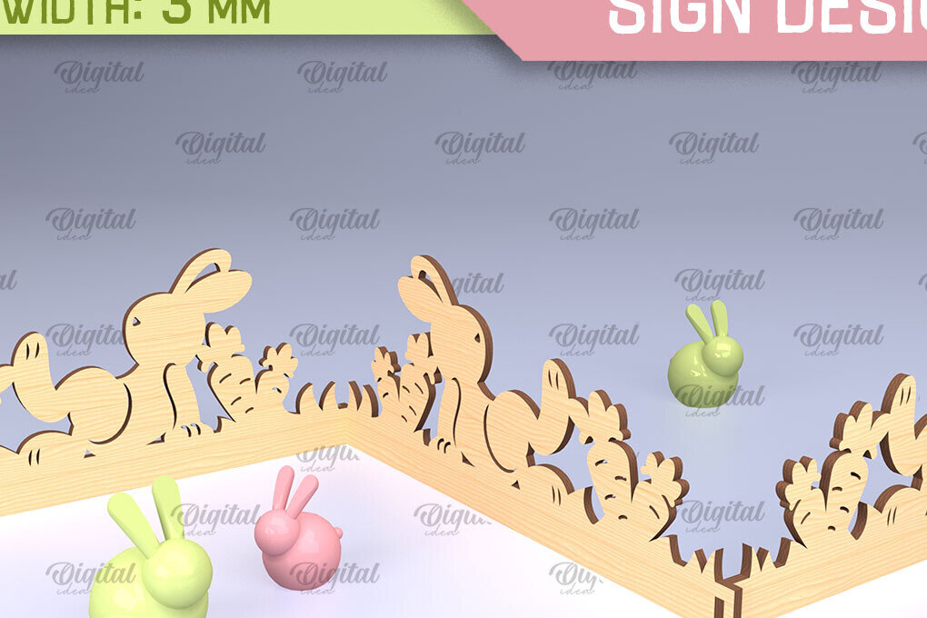 Σετ των 2 Intra απο ξύλο plywood  Χρώμα wenge 3mm-4mm πάχος - Πασχαλινό Σήμα Ακορντεόν Δίασταση 15x15 cm INTRAFABR-39460832