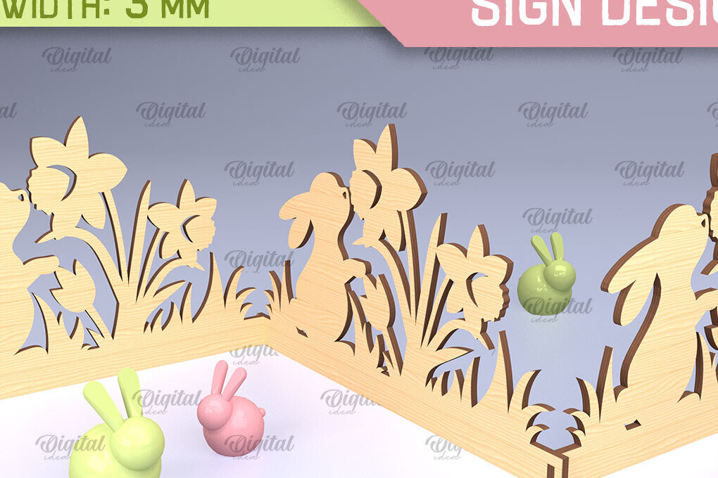 Σετ των 2 Intra απο ξύλο plywood  Χρώμα wenge 3mm-4mm πάχος - Πασχαλινό Σήμα Ακορντεόν Δίασταση 15x15 cm INTRAFABR-39460848