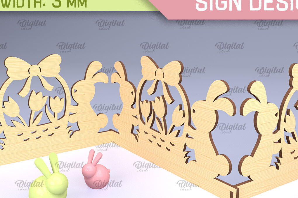 Σετ των 2 Intra απο ξύλο plywood  Χρώμα wenge 3mm-4mm πάχος - Πασχαλινό Σήμα Ακορντεόν Δίασταση 15x15 cm INTRAFABR-39460894
