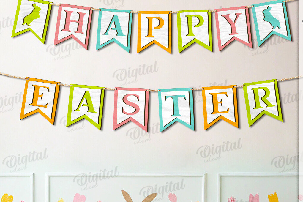 Σετ των 2 Intra απο ξύλο plywood  Χρώμα wenge 3mm-4mm πάχος - Πασχαλινό πανό με λέιζερ Δίασταση 15x15 cm INTRAFABR-118677853