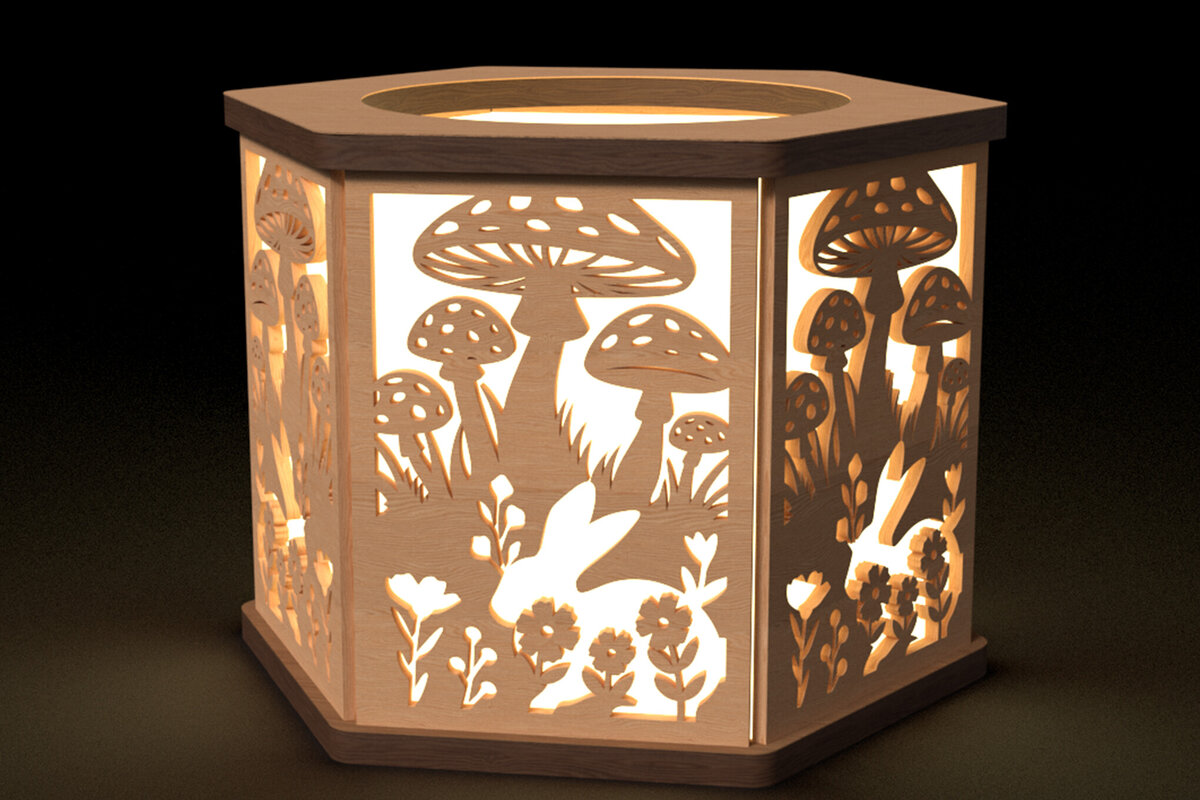 Intra απο ξύλο plywood  Χρώμα wenge 3mm-4mm πάχος - Λαμπροθήκη Πασχαλινό Λαγουδάκι Δίασταση 30x20 cm INTRAFABR-69609924