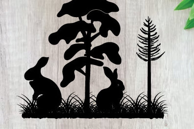 Intra απο ξύλο plywood  Χρώμα wenge 3mm-4mm πάχος - ού τοίχου με ταμπέλα Πάσχα Δίασταση 40x50 cm INTRAFABR-121821433