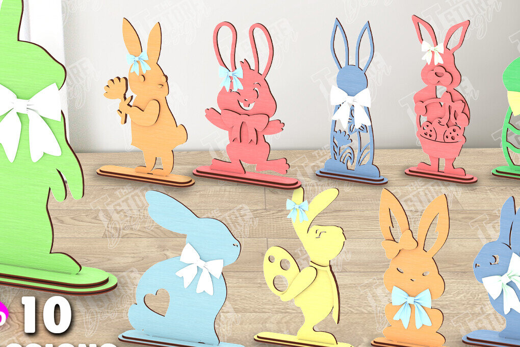 Σετ των 2 Intra απο ξύλο plywood  Χρώμα wenge 3mm-4mm πάχος - Πασχαλινό Μπάνι Ξύλινη Διακόσμηση Πακέτο | CNC Δίασταση 15x15 cm INTRAFABR-96283056