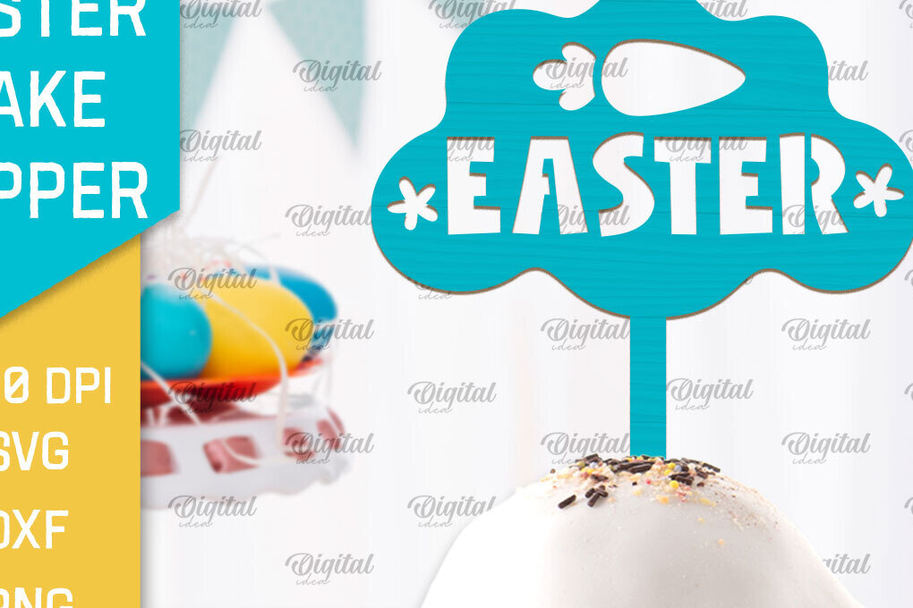 Σετ των 2 Intra απο ξύλο plywood  Χρώμα wenge 3mm-4mm πάχος - Πασχαλινό κέικ Topper Δίασταση 15x15 cm INTRAFABR-121348713