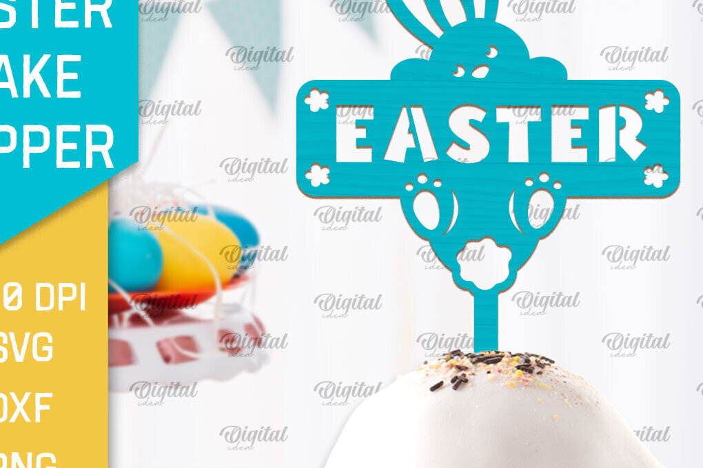 Σετ των 2 Intra απο ξύλο plywood  Χρώμα wenge 3mm-4mm πάχος - Πασχαλινό κέικ Topper Δίασταση 15x15 cm INTRAFABR-121348727