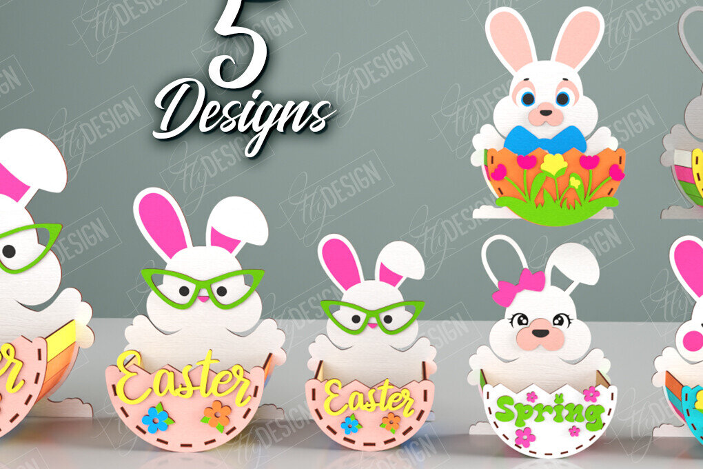 Σετ των 2 Intra απο ξύλο plywood  Χρώμα wenge 3mm-4mm πάχος - Πασχαλινό καλάθι με καραμέλα | Αυγοθήκες Δίασταση 15x15 cm INTRAFABR-116646642