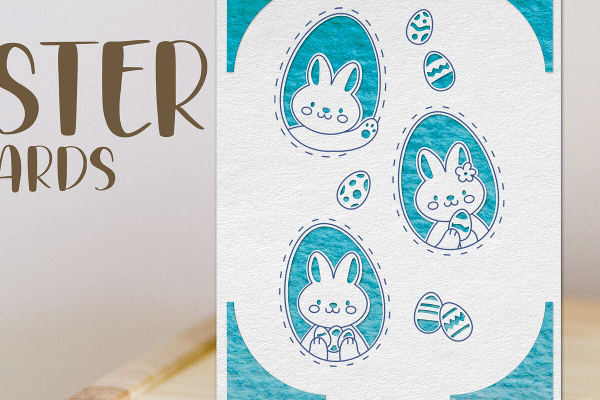 Σετ των 2 Intra απο ξύλο plywood  Χρώμα wenge 3mm-4mm πάχος - Πασχαλινή κάρτα . Χαρτί κοπής ευχετήριων καρτών Δίασταση 15x15 cm INTRAFABR-116833877