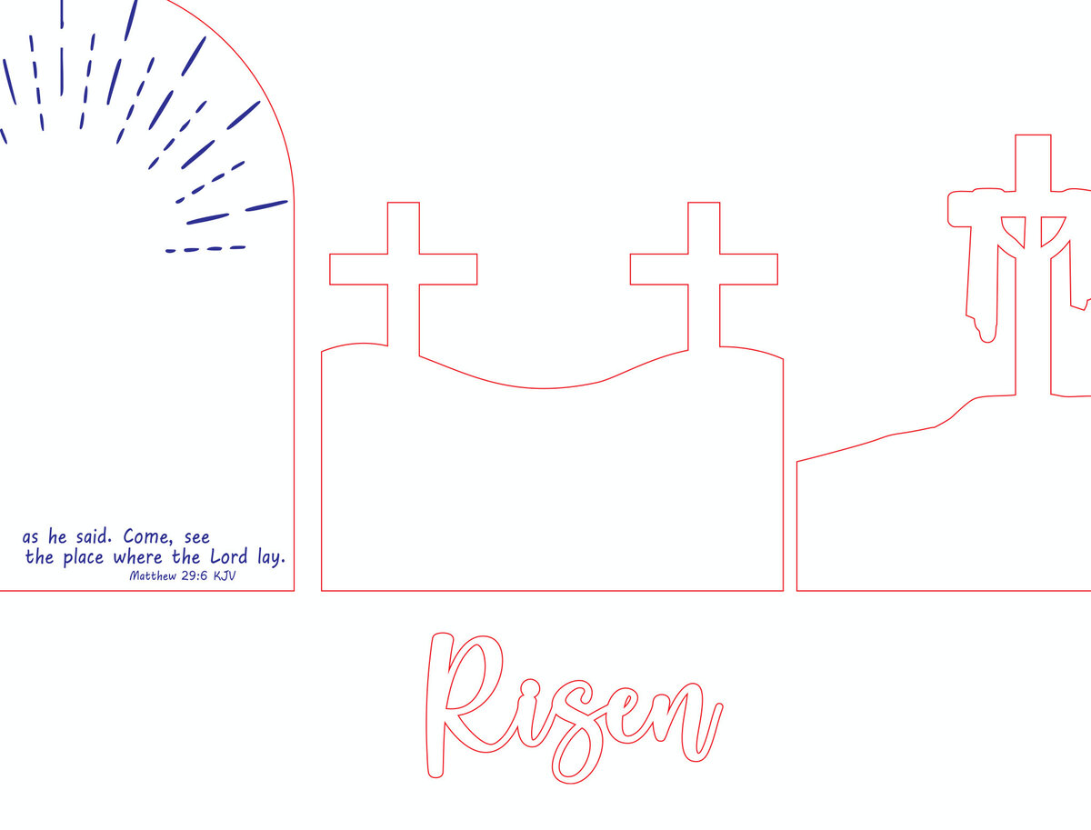 Σετ των 2 Intra απο ξύλο plywood  Χρώμα wenge 3mm-4mm πάχος - Αρχεία Glowforge για την Ημέρα του Πάσχα Δίασταση 20x20 cm INTRAFABR-78969862