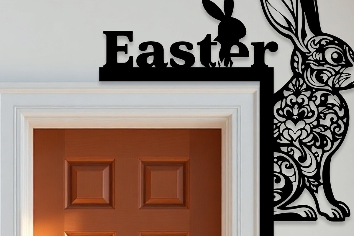 Σετ των 2 Intra απο ξύλο plywood  Χρώμα wenge 3mm-4mm πάχος - Πασχαλινή πόρτα Γωνιακή Δίασταση 15x15 cm INTRAFABR-36576491