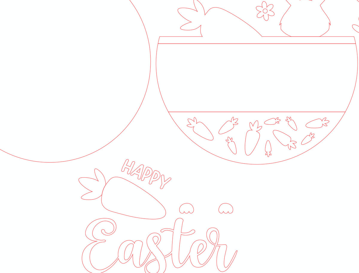 Σετ των 2 Intra απο ξύλο plywood  Χρώμα wenge 3mm-4mm πάχος - Πασχαλινή Κρεμάστρα Πόρτας Δίασταση 20x20 cm INTRAFABR-125082640