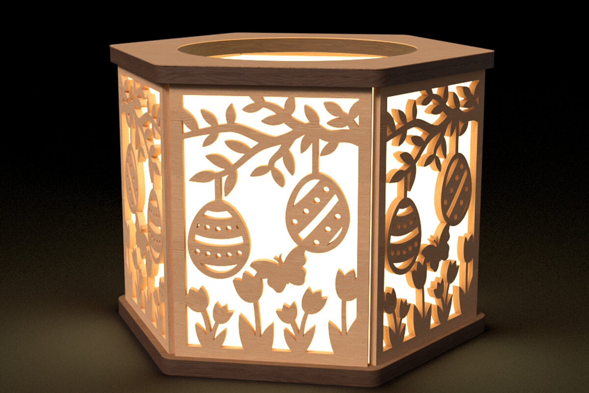 Intra απο ξύλο plywood  Χρώμα wenge 3mm-4mm πάχος - Λαμπροθήκη Πασχαλινών Αυγών Δίασταση 30x20 cm INTRAFABR-98279779