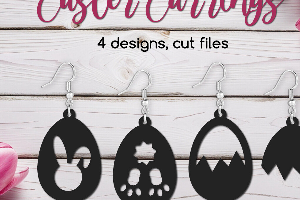 Σετ των 3 Intra απο ξύλο plywood  Χρώμα wenge 3mm-4mm πάχος - Πασχαλινά αυγά σκουλαρίκια για Crafters Δίασταση 3x3 cm INTRAFABR-34190940