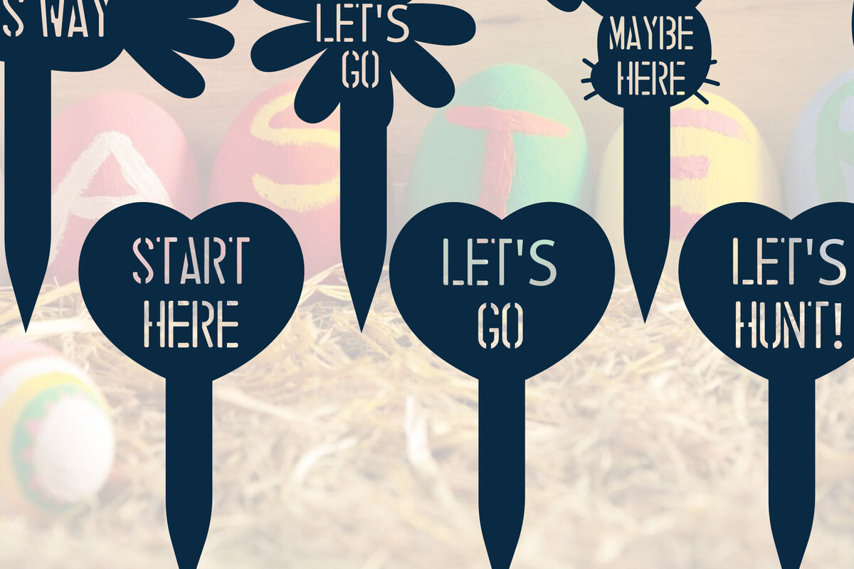 Σετ των 2 Intra απο ξύλο plywood  Χρώμα wenge 3mm-4mm πάχος - Πασχαλινό Αυγό Hunt Cut File Bundle Δίασταση 4x4 cm INTRAFABR-87451161