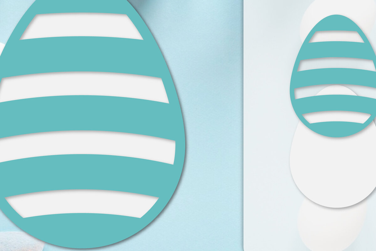 Σετ των 2 Intra απο ξύλο plywood  Χρώμα wenge 3mm-4mm πάχος - με στρώσεις πασχαλινών αυγών Δίασταση 20x20 cm INTRAFABR-34696369