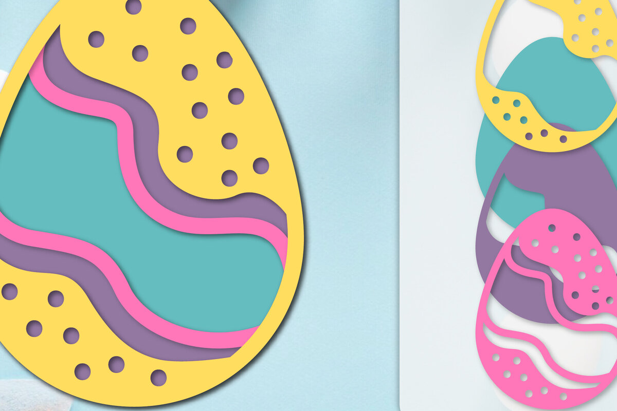 Σετ των 2 Intra απο ξύλο plywood  Χρώμα wenge 3mm-4mm πάχος - με στρώσεις πασχαλινών αυγών Δίασταση 20x20 cm INTRAFABR-73611142