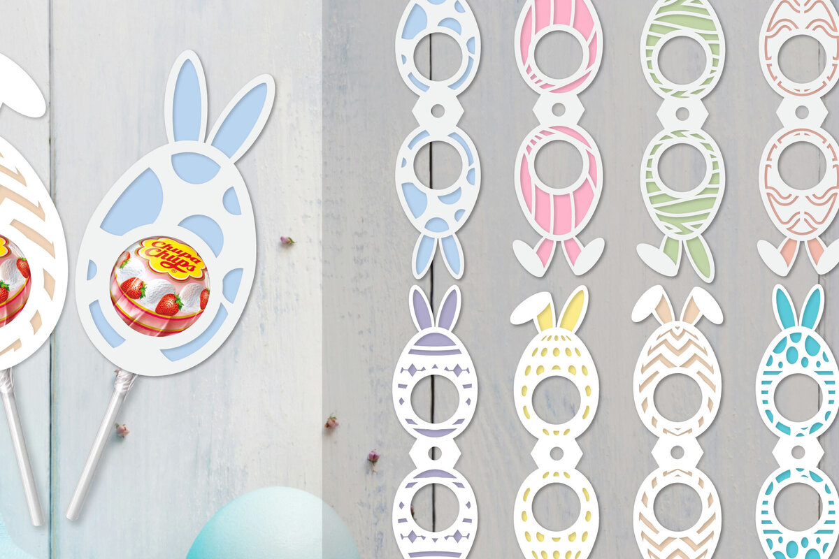 Σετ των 2 Intra απο ξύλο plywood  Χρώμα wenge 3mm-4mm πάχος - Πακέτο θήκης πασχαλινών αυγών Δίασταση 15x15 cm INTRAFABR-93010807