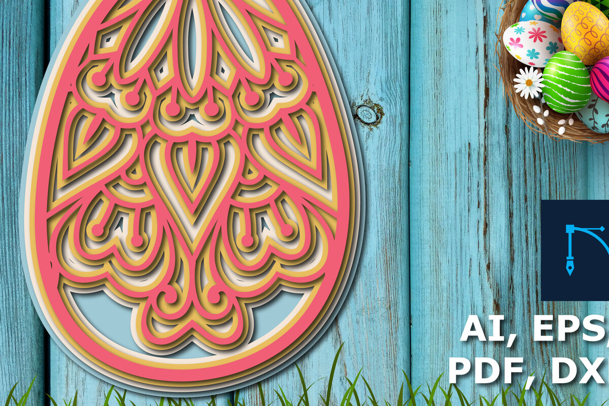 Σετ των 2 Intra απο ξύλο plywood  Χρώμα wenge 3mm-4mm πάχος - Πασχαλινό αυγό Πολυστρωματικό κοπής Δίασταση 15x15 cm INTRAFABR-105334136