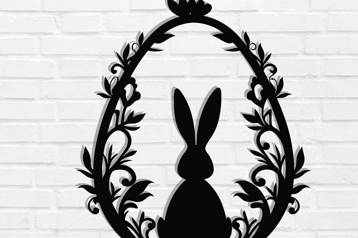 Σετ των 2 Intra απο ξύλο plywood  Χρώμα wenge 3mm-4mm πάχος - με λέιζερ στολίδι πασχαλινών αυγών Δίασταση 6x6 cm INTRAFABR-70544066