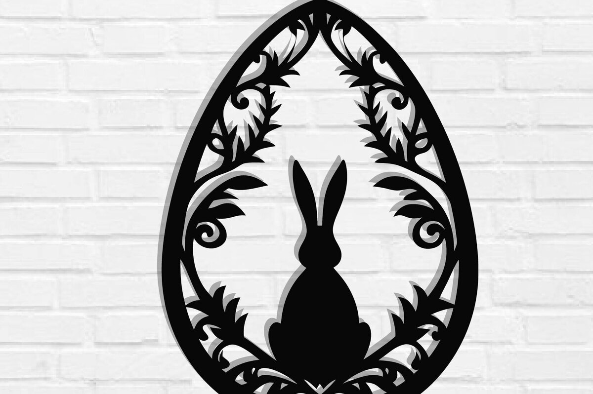 Σετ των 2 Intra απο ξύλο plywood  Χρώμα wenge 3mm-4mm πάχος - με λέιζερ στολίδι πασχαλινών αυγών Δίασταση 6x6 cm INTRAFABR-71846854