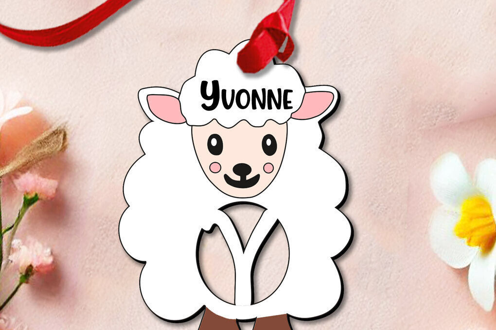 Σετ των 2 Intra απο ξύλο plywood  Χρώμα wenge 3mm-4mm πάχος - Καλάθι δώρων Πάσχα Όνομα ετικέτας Γράμμα Y Δίασταση 6x6 cm INTRAFABR-89193964