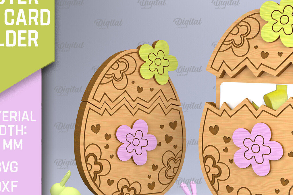 Σετ των 2 Intra απο ξύλο plywood  Χρώμα wenge 3mm-4mm πάχος - Θήκη Πασχαλινής Δωροθήκης Δίασταση 15x15 cm INTRAFABR-115941088