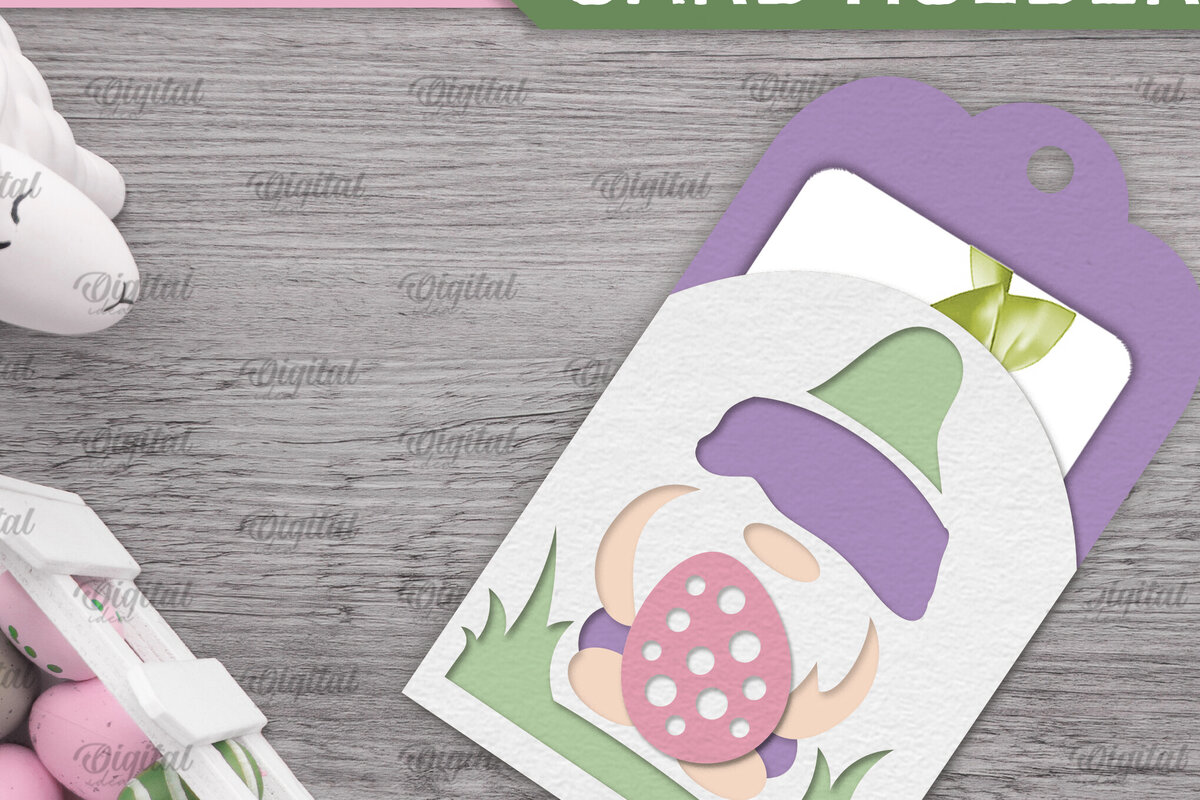 Σετ των 2 Intra απο ξύλο plywood  Χρώμα wenge 3mm-4mm πάχος - Πασχαλινή κάρτα δώρου Ετικέτα Δίασταση 15x15 cm INTRAFABR-120323008