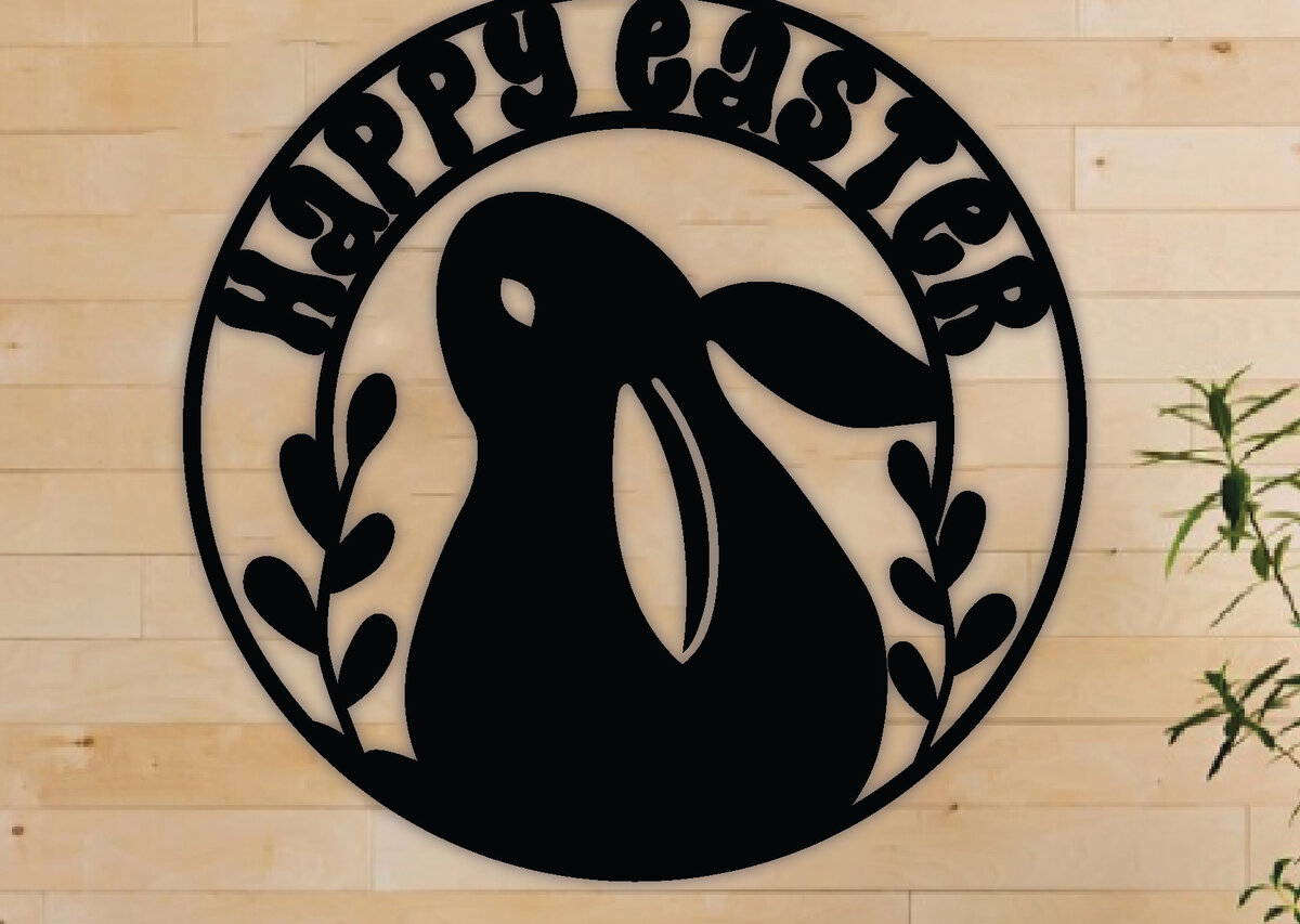 Intra απο ξύλο plywood  Χρώμα wenge 3mm-4mm πάχος - Πασχαλινή τέχνη τοίχου, Δίασταση 40x50 cm INTRAFABR-94325733