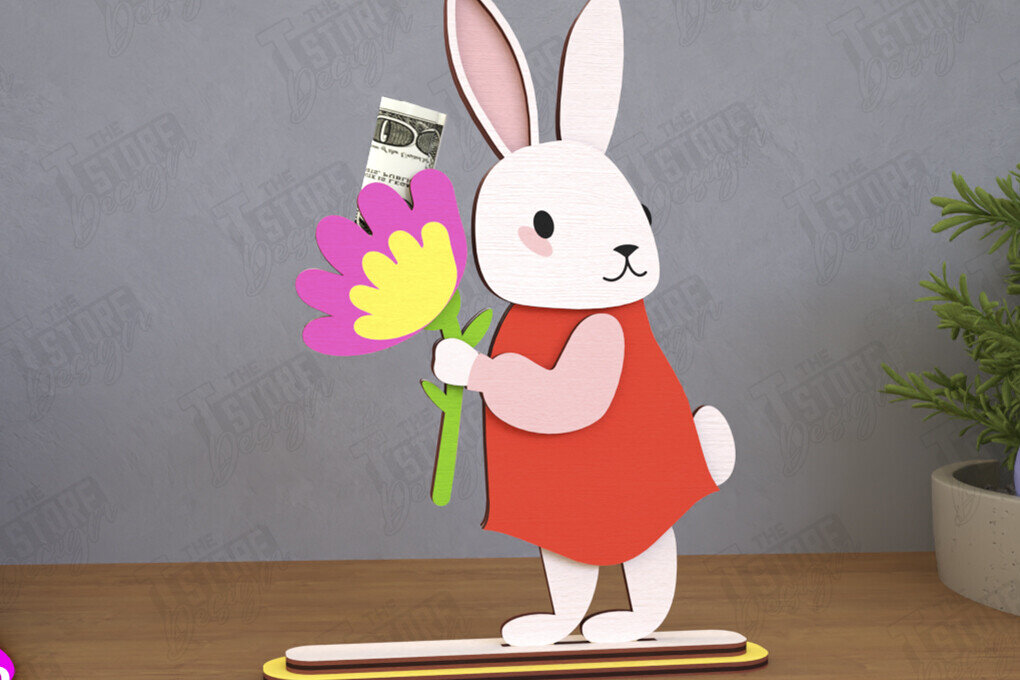 Σετ των 2 Intra απο ξύλο plywood  Χρώμα wenge 3mm-4mm πάχος - Πασχαλινός Χρηματοφύλακας | Ευχετήρια κάρτα |CNC Δίασταση 15x15 cm INTRAFABR-122315309