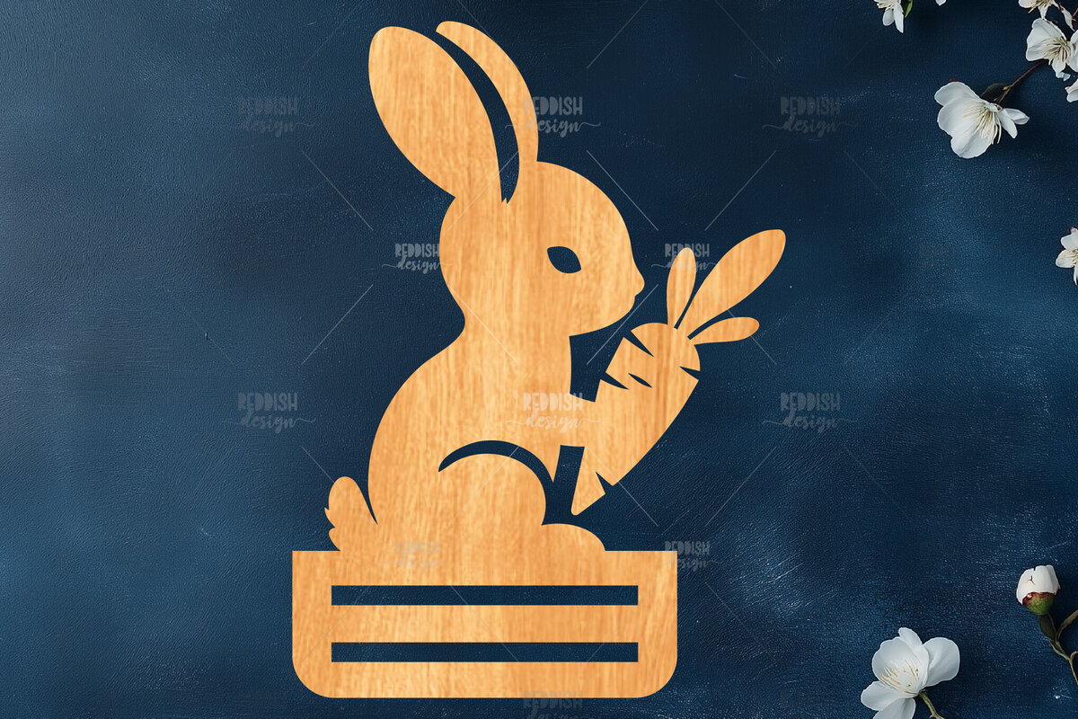 Σετ των 2 Intra απο ξύλο plywood  Χρώμα wenge 3mm-4mm πάχος - Πασχαλινή θήκη χρημάτων Δίασταση 15x15 cm INTRAFABR-95897579