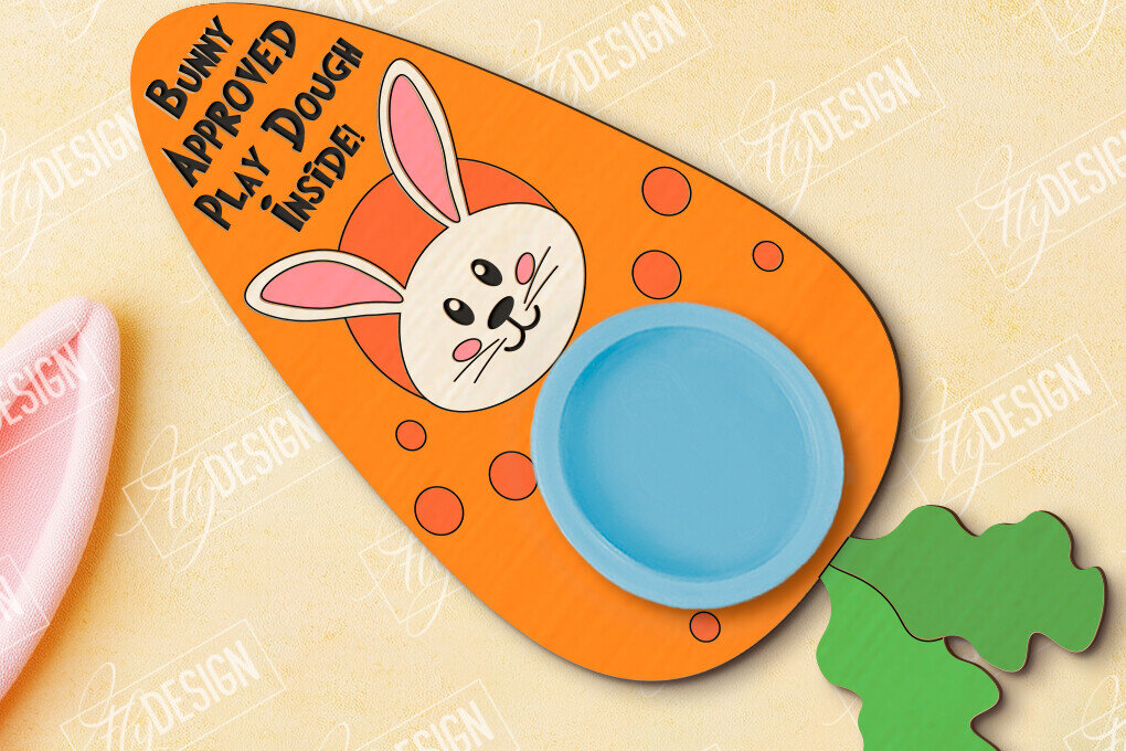 Σετ των 2 Intra απο ξύλο plywood  Χρώμα wenge 3mm-4mm πάχος - Δωροκάρτα Πασχαλινής Ζύμης | CNC Δίασταση 15x15 cm INTRAFABR-97801196