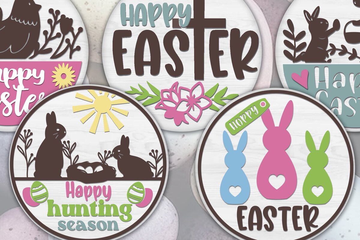 Σετ των 2 Intra απο ξύλο plywood  Χρώμα wenge 3mm-4mm πάχος - Πασχαλινό Στρογγυλό Πακέτο Δίασταση 15x15 cm INTRAFABR-47229553