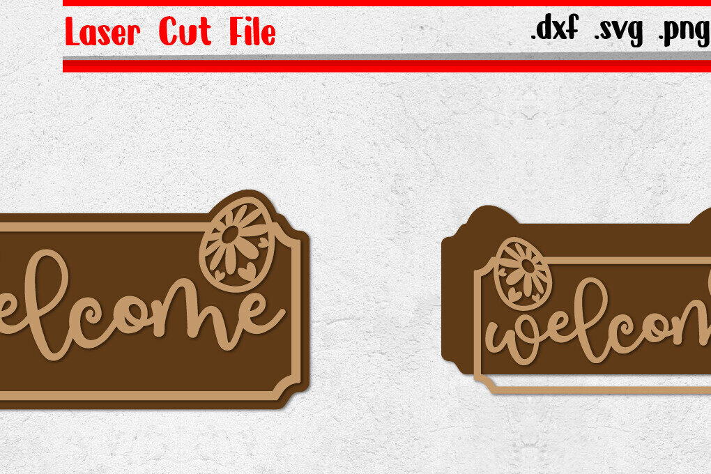 Intra απο ξύλο plywood  Χρώμα wenge 3mm-4mm πάχος - Πασχαλινό σημάδι καλωσορίσματος - με λέιζερ Δίασταση 30x20 cm INTRAFABR-90227894