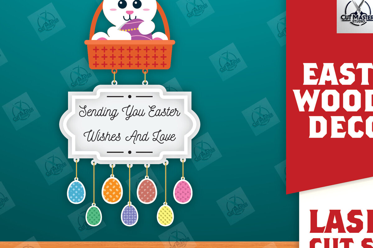 Σετ των 2 Intra απο ξύλο plywood  Χρώμα wenge 3mm-4mm πάχος - Πασχαλινή Ξύλινη Διακόσμηση Δίασταση 15x15 cm INTRAFABR-112747903