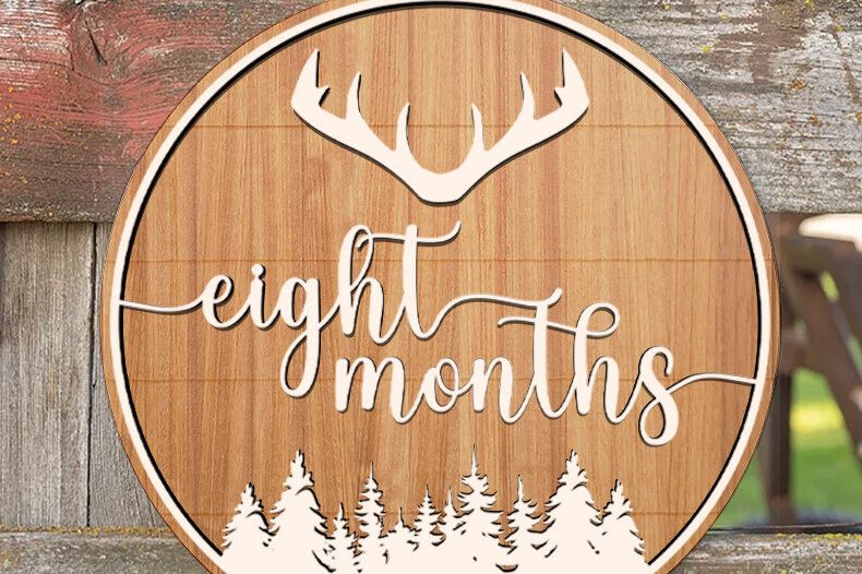 Intra απο ξύλο plywood  Χρώμα wenge 3mm-4mm πάχος - Στρογγυλές κάρτες οκτώ μηνών Δίασταση 30x20 cm INTRAFABR-102771580