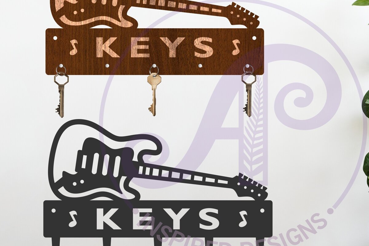 Intra απο ξύλο plywood  Χρώμα wenge 3mm-4mm πάχος - Σχέδια κλειδαριάς ηλεκτρικής κιθάρας Δίασταση 30x20 cm INTRAFABR-104542377