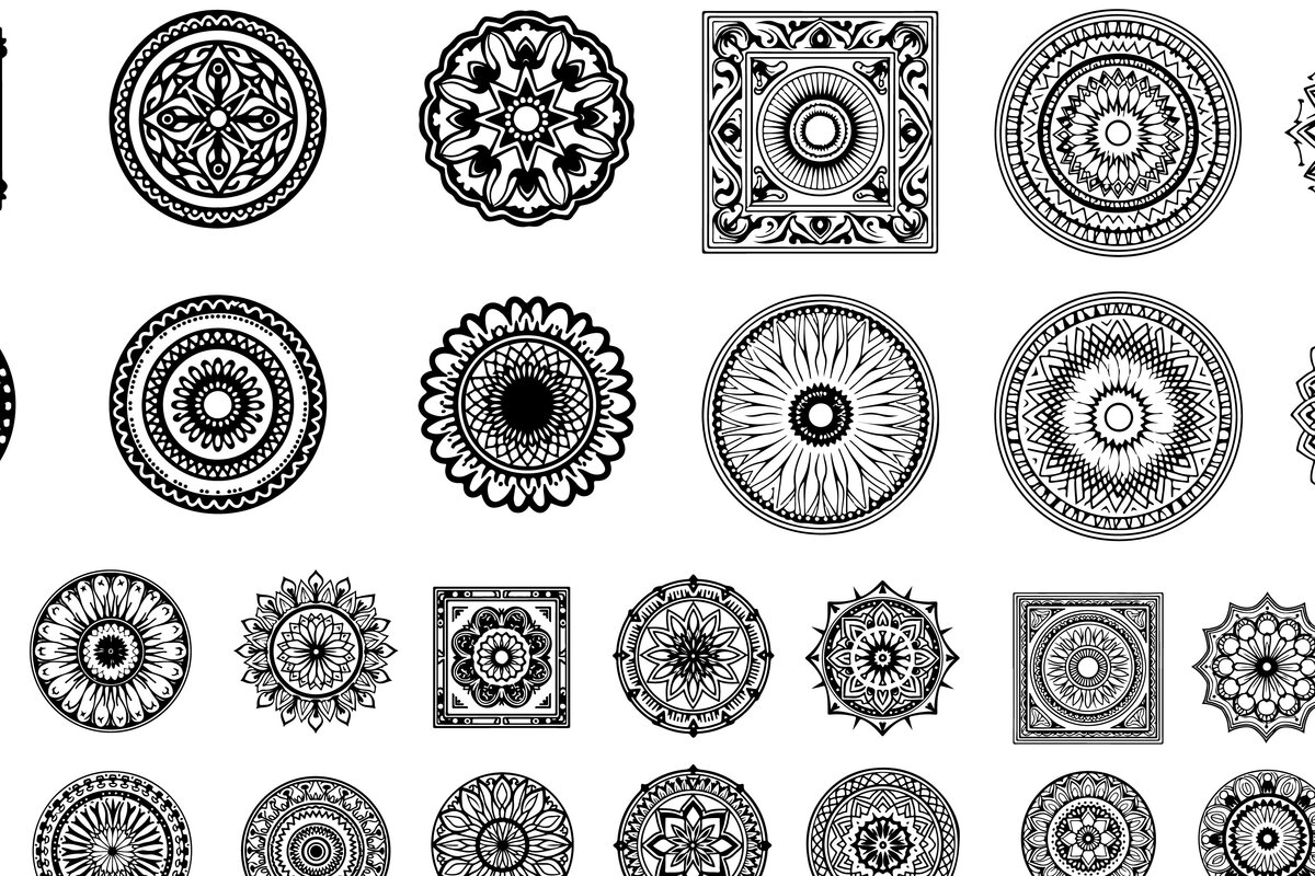 Σετ των 2 Intra απο ξύλο plywood  Χρώμα wenge 3mm-4mm πάχος - Κομψή δέσμη με floral πάνελ Δίασταση 6x6 cm INTRAFABR-110324878