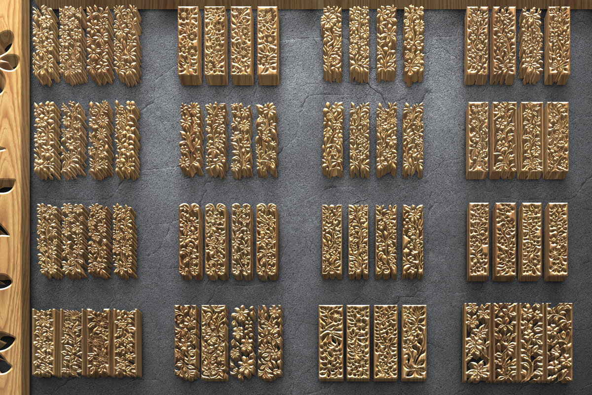 Intra απο ξύλο plywood  Χρώμα wenge 3mm-4mm πάχος - Κομψό πακέτο λουλουδιών Δίασταση 3200x7200 cm INTRAFABR-110324936