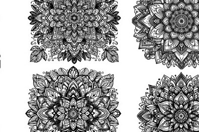 Intra απο ξύλο plywood  Χρώμα wenge 3mm-4mm πάχος - Κομψό μοτίβο Mandala Δίασταση 30x30 cm INTRAFABR-123261777