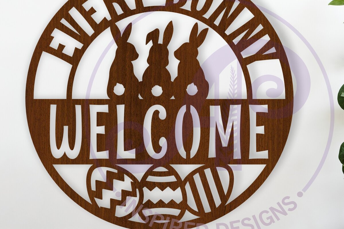 Intra απο ξύλο plywood  Χρώμα wenge 3mm-4mm πάχος - Κάθε λαγουδάκι καλωσορίσματος τοίχου, Δίασταση 40x50 cm INTRAFABR-95304312