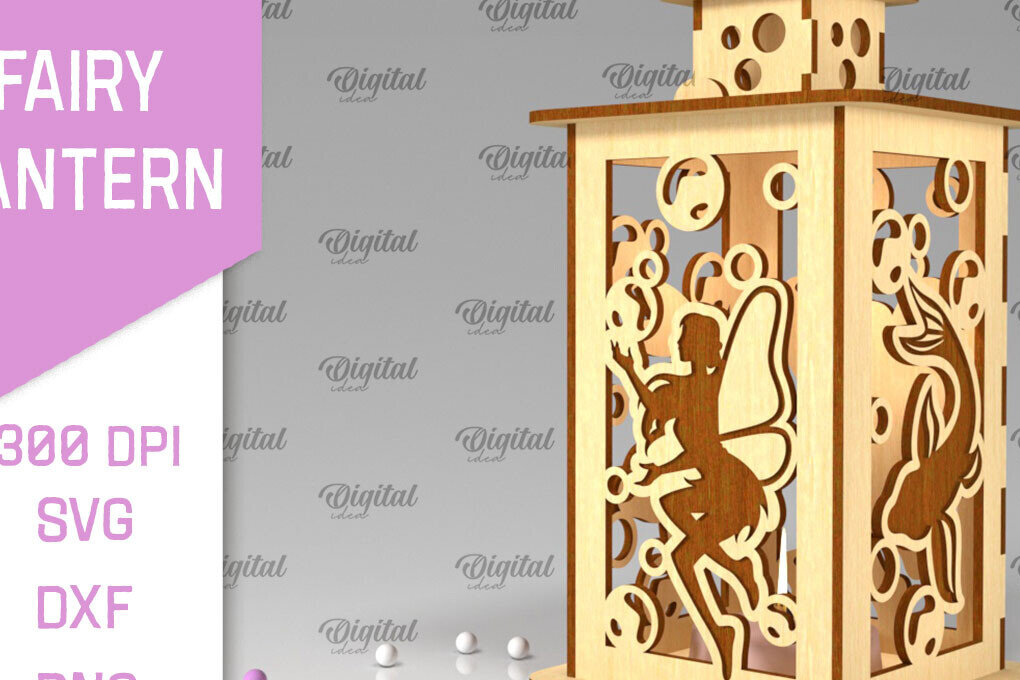 Intra απο ξύλο plywood  Χρώμα wenge 3mm-4mm πάχος - Fairy LaserCut. Fairy Design Δίασταση 30x20 cm INTRAFABR-88132796